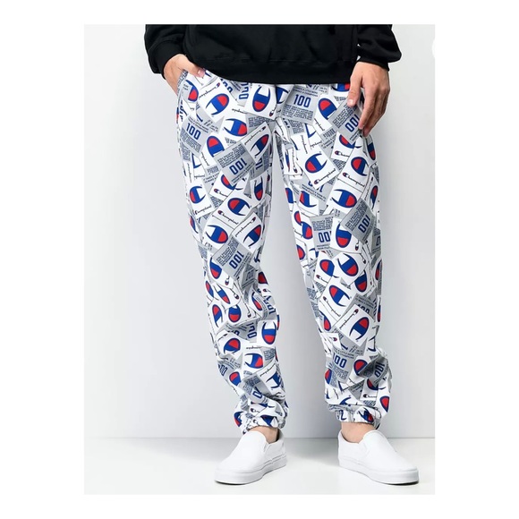 Champion Other - CHAMPION SUPER FLEECE ALL-OVER PRINT JOGGER